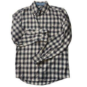 G.H. BASS & CO Men's Plaid Long Sleeve Shirt Size Small